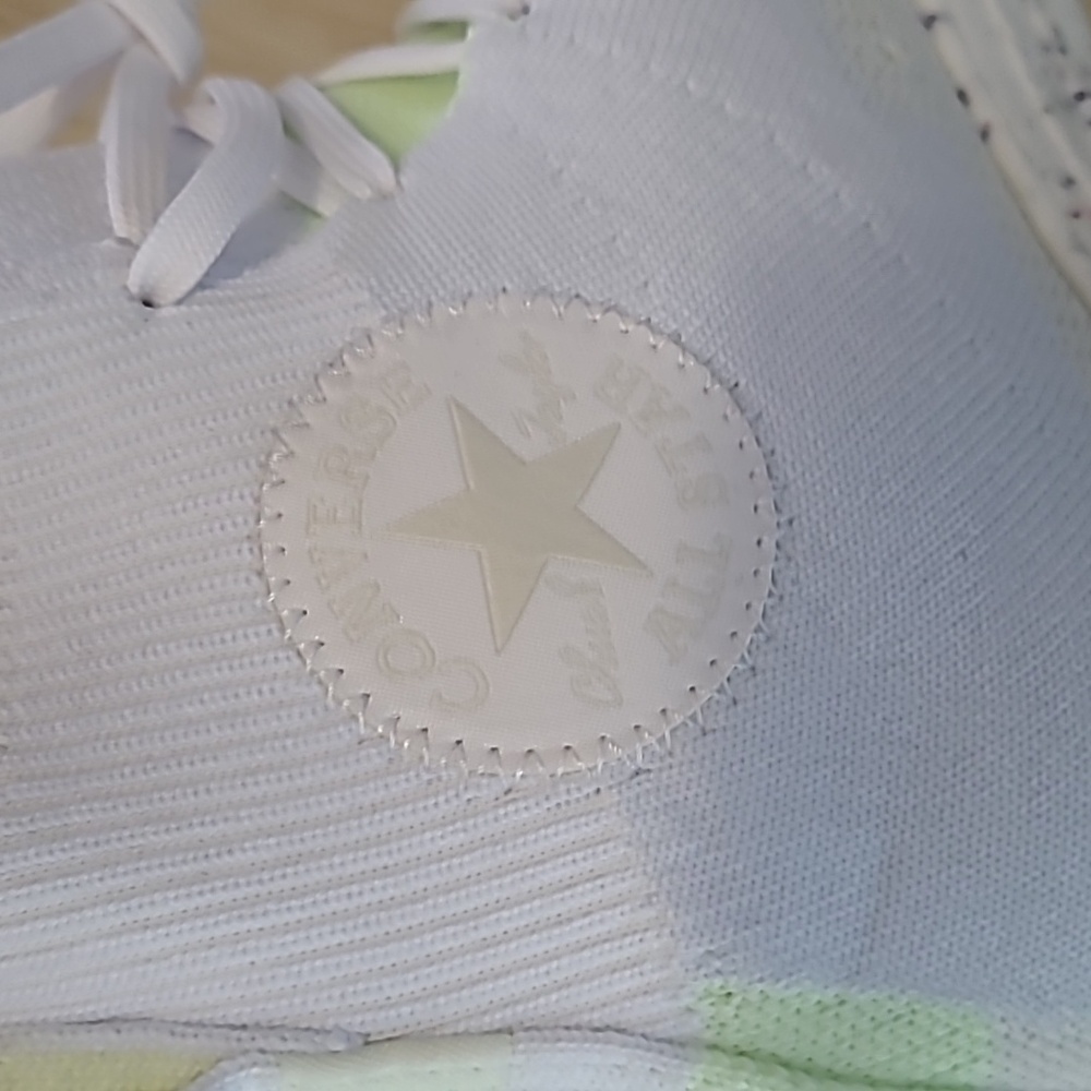 Converse Chuck Taylor All Star Crater Knit High Top White Men 10, Wom 12 - Picture 7 of 11